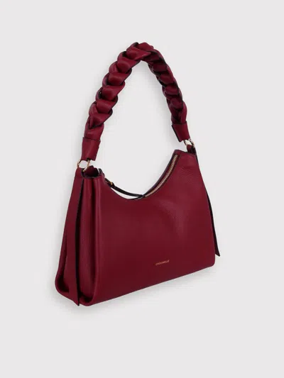 Coccinelle Boheme Shoulder Bag In Purple