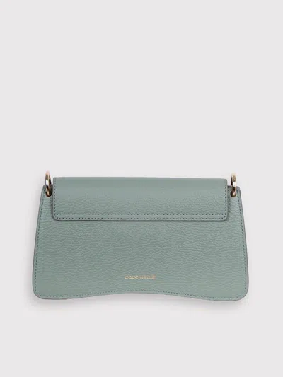 Coccinelle C-me Shoulder Bag In Green
