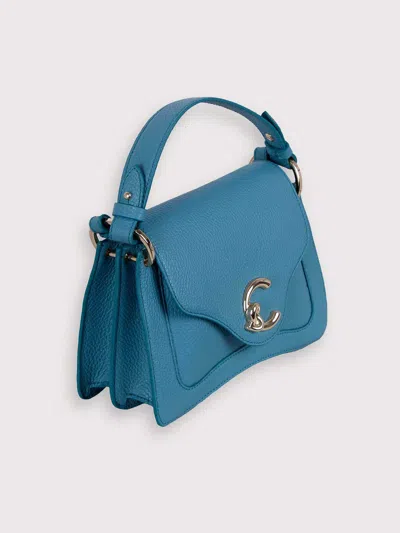 Coccinelle C-me Small Handbag In Blue