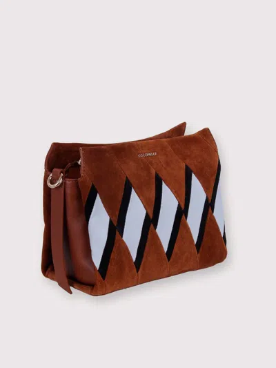 Coccinelle Boheme New Handbag New In Brown