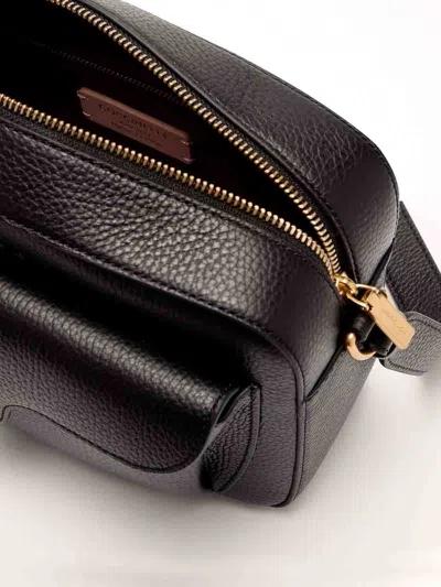 Coccinelle Large Beat Soft Flap-pocket Leather Shoulder Bag In Black