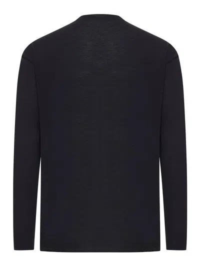 Transit Virgin Wool Turtleneck In Black