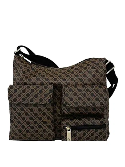 Gherardini Medium Pocket Satchel In Black