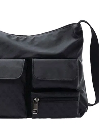 Gherardini Medium Pocket Satchel In Gray