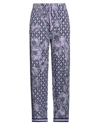 Incery Woman Pants Lilac Size S Wool, Viscose, Nylon In Purple