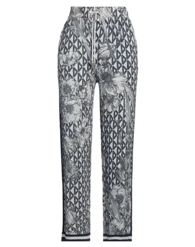 Incery Woman Pants Light Grey Size S Wool, Viscose, Nylon In Gray