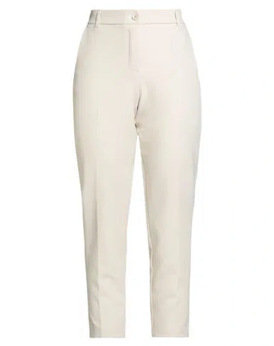 Griffai Woman Pants Off White Size M Polyester, Elastane In White
