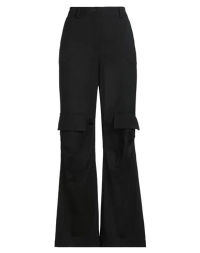 P.a.r.o.s.h P. A.r. O.s. H. Woman Pants Black Size M Wool, Elastane In Black