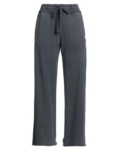Crossley Woman Pants Navy Size S Cotton In Gray