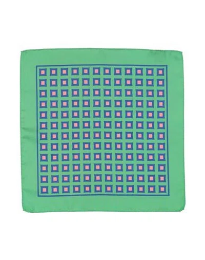 Lester Woman Scarf Green Size - Silk In Green