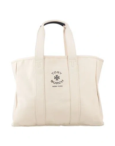 Tory Burch Woman Handbag Beige Size - Textile Fibers In Sand