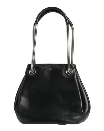 Myriam Schaefer Woman Handbag Black Size - Leather In Black