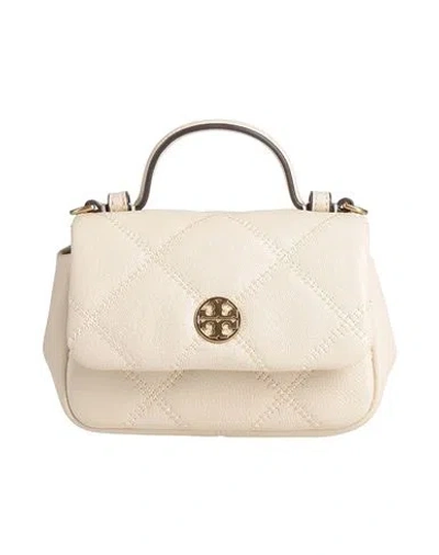 Tory Burch Woman Handbag Beige Size - Leather In Sand