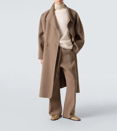 Fear Of God Snake-effect Leather Mules In Brown