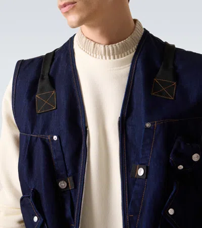 Stone Island Compass Cotton Fleece Sweatshirt In White