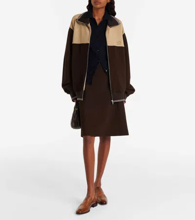 Miu Miu Open-knit Cashmere Cardigan In Black