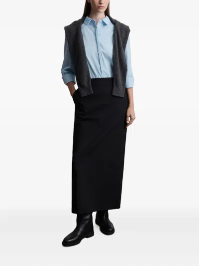 12 Storeez Organic Cotton Shirt In Blue