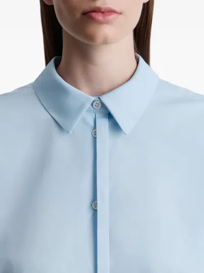 12 Storeez Organic Cotton Shirt In Blue