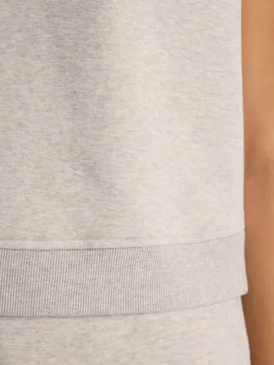 12 Storeez V-neck Vest In Gray