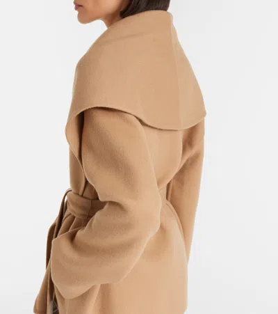 Gabriela Hearst Harris Belted Cashmere Jacket In Neutral