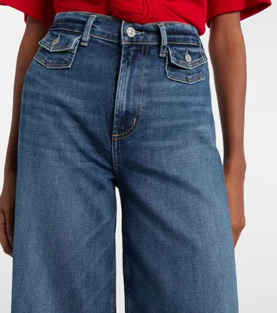 Citizen Of Humanity Issy High-rise Wide-leg Jeans In Multi