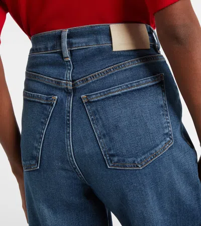 Citizen Of Humanity Issy High-rise Wide-leg Jeans In Multi