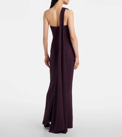 Solace London Demi Gown In Purple