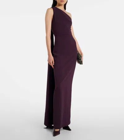 Solace London Demi Gown In Purple