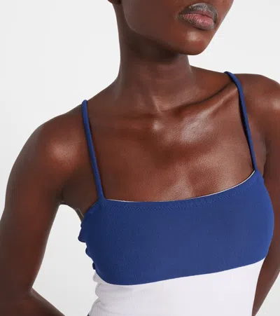 Same Stripe Swimsuit In Blue