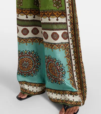 Alemais Contina Floral-print Trousers In Multi