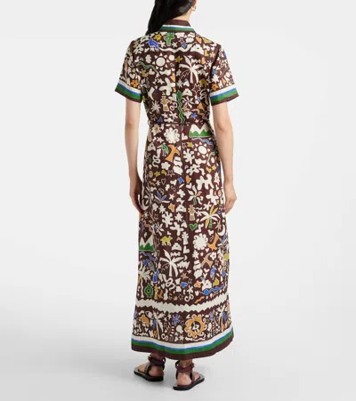Alemais Printed Shirt Dress In Multi