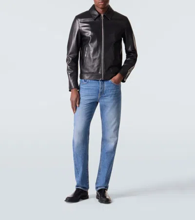 Givenchy Gent Leather Chelsea Boots In Black