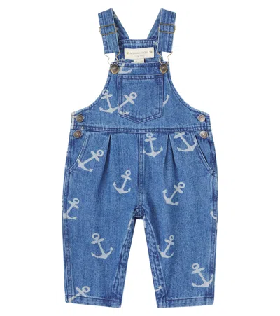 Konges Slojd Konges Sløjd Magot Printed Overalls In Blue