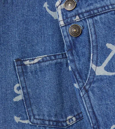 Konges Slojd Konges Sløjd Magot Printed Overalls In Blue