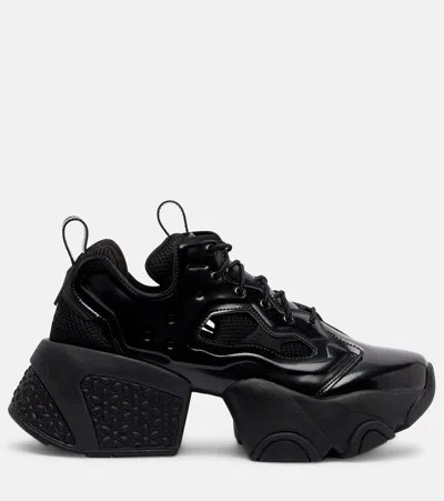 Noir Kei Ninomiya X Reebok Lace-up Trainers In Black
