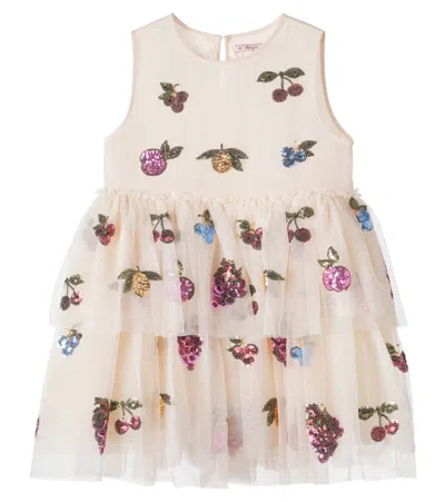 Konges Sløjd Yvonne Fairy Sequined Tulle Dress In Multi