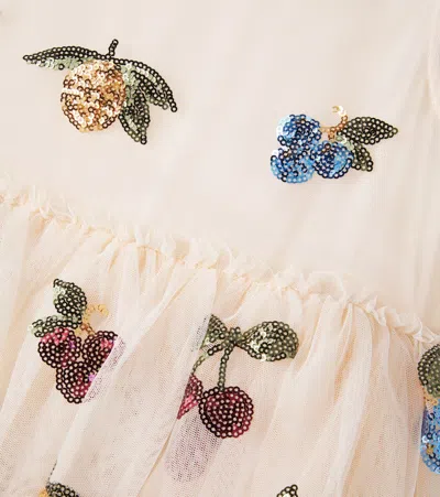 Konges Sløjd Yvonne Fairy Sequined Tulle Dress In Multi