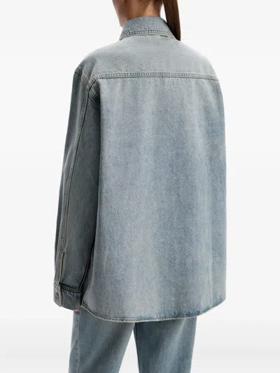 12 Storeez Denim Shirt In Blue