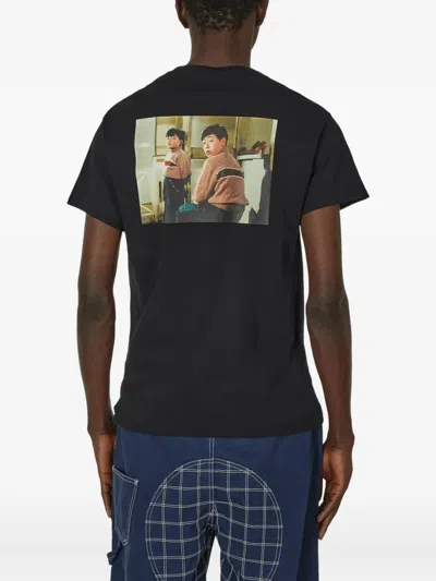 Undercover Graphic-print Logo T-shirt In Black