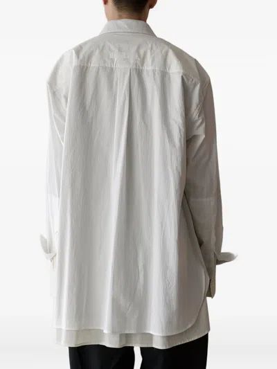 胸前口袋搭扣衬衫