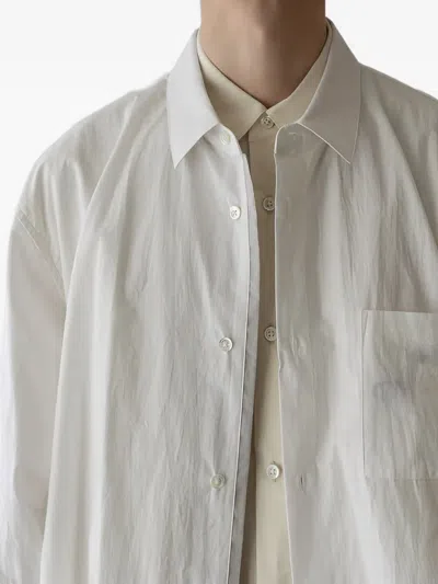 胸前口袋搭扣衬衫