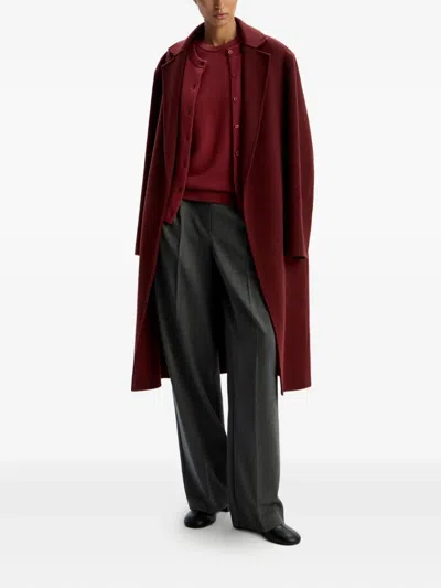 12 Storeez Cashmere Top In Red