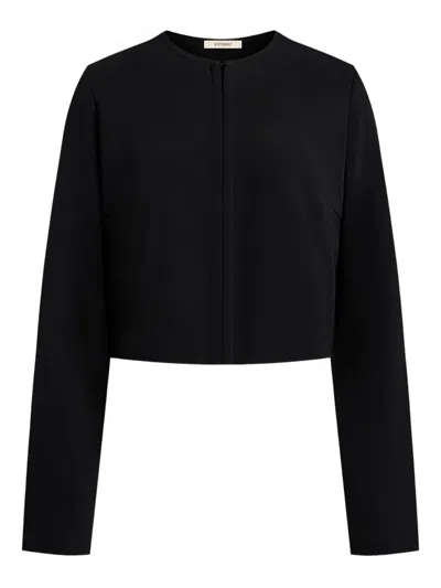 12 Storeez Long Sleeve Top In Black