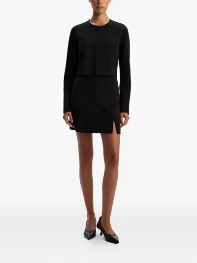 12 Storeez Long Sleeve Top In Black