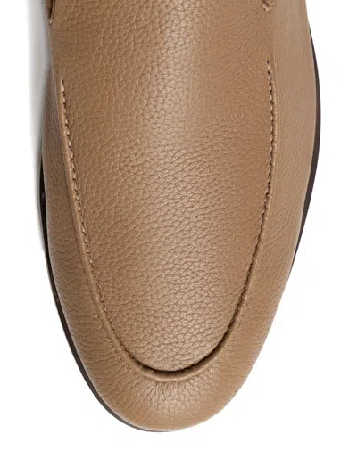 12 Storeez Leather Loafers In Brown