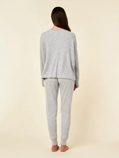 Papinelle Super Soft Waffle Jogger In Gray
