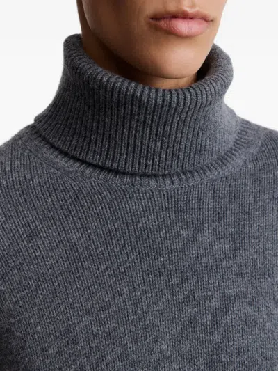 12 Storeez Turtleneck Sweater In Gray