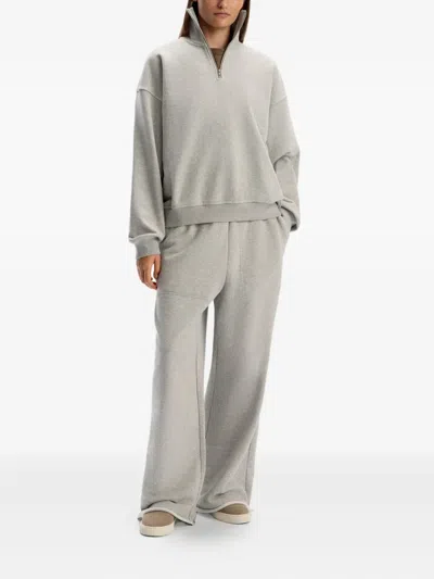 12 Storeez Zip-up Sweatshirt In Gray