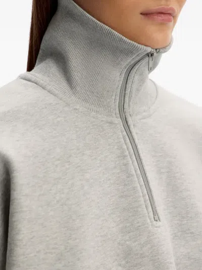 12 Storeez Zip-up Sweatshirt In Gray