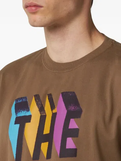 Undercover Graphic-print T-shirt In Brown